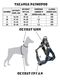Шлейка регулируемая с поводком для животных, Jeans MiloPets
