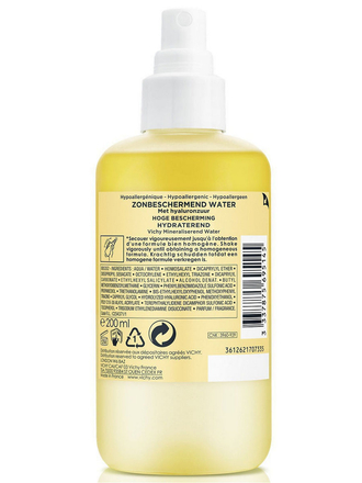 Capital Soleil Солнцезащитный двухфазный спрей увлажняющий SPF 50, 200 мл VICHY