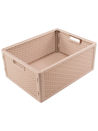 Ящик сборный BranQ Nature большой 580х500х14 мм кофейный BranQ