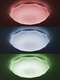 Светодиодный светильник - люстра с пультом, лампа ALMAZ 60W RGB R в детскую, зал до 20 м2.Подсветка Estares