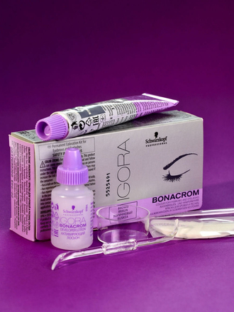 Комплект IGORA BONACROM для окрашивания бровей и ресниц коричневый, 1510 мл Schwarzkopf Professional