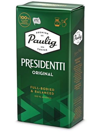 Presidentti Original кофе молотый 250 г Paulig