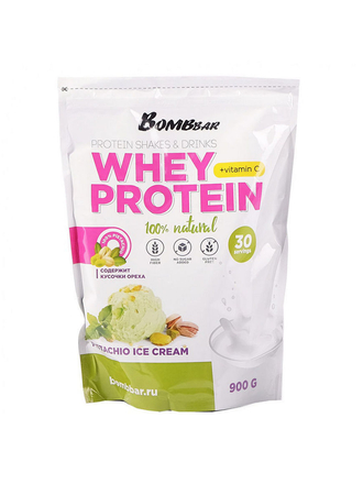 Протеин Whey ProteinVitamin C (фисташковое мороженое), 900 гр BombBar