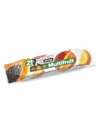 Протеиновые батончики EXTRA мультифруктовый (манго-папайя), 18 шт х 40 г ProteinRex