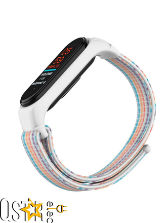 Ремешок для часов Xiaomi mi band 5/4/3 Спортнейлон/мибэнд 5/4/3 qstar electronic