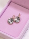 Серьги Brilliant 14mm crystal с Австрийскими кристаллами eat_me