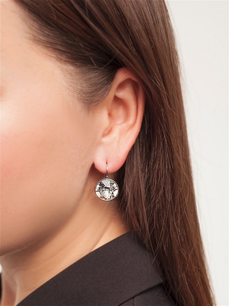 Серьги Brilliant 14mm crystal с Австрийскими кристаллами eat_me