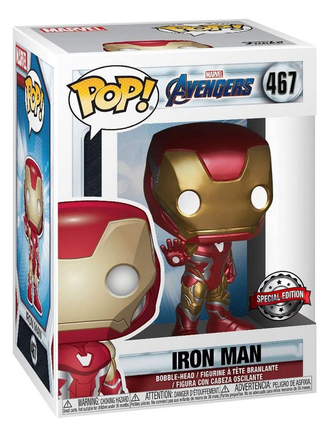 Фигурка Funko POP! Bobble Marvel Avengers Endgame Iron Man 36674 Funko