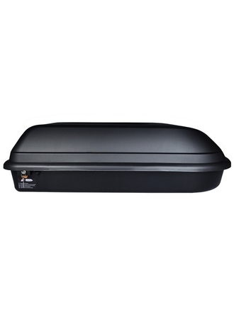 Бокс на крышу Atlant Classic 320 л, черный матовый, 133x85x40, с односторонним открыванием ATLANT