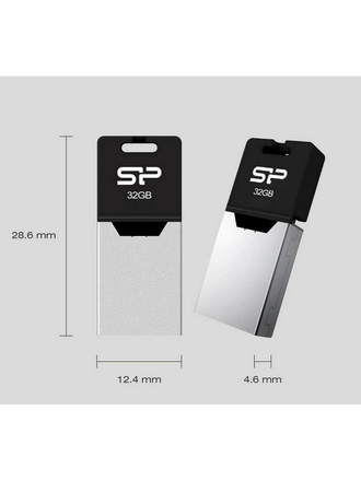 USB-накопитель Mobile X20, 32 ГБ (SP032GBUF2X20V1K) SILICON POWER