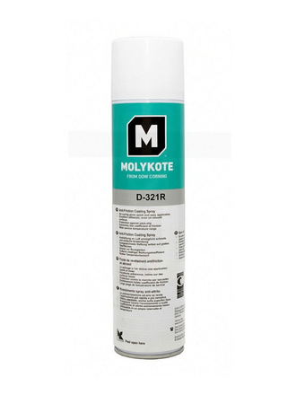 Антифрикционное покрытие Molykote D-321 R Spray (400 мл) / молибденовое / Аналог EFELE AF-511 MOLYKOTE