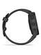 Черные часы Garmin Fenix 6S Sapphire серый DLC с черным ремешком GARMIN