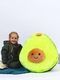 Мягкая игрушка Авокадо 80 см / Большая плюшевая игрушка подушка на диван LARA TOYS