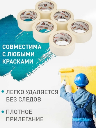 Ленты малярные Kraftprof