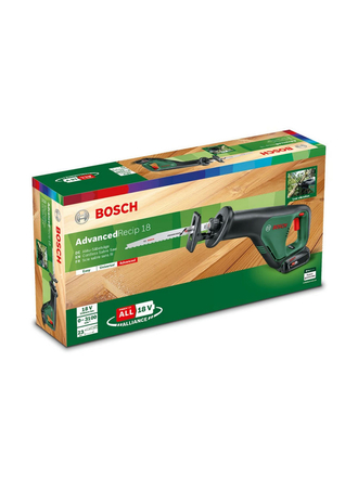 Пила строительная AdvancedRecip 18, 1 АКБ 2,5 А/ч, 06033B2403 Bosch