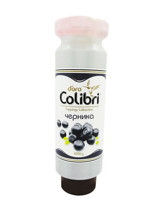Топпинг премиум ЧЕРНИКА 1000 гр Colibri Doro