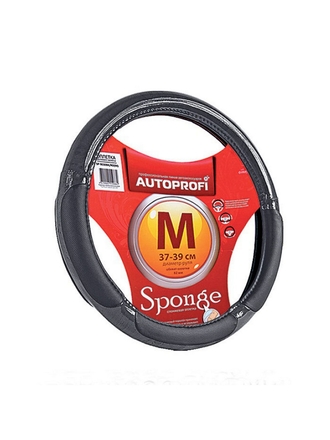 Autoprofi Оплётка руля SP-5022 BK/BKWOOD (M)