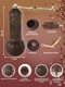 Кофемолка механическая, ручная, жерновая, мельница для специй и кофе Южный ветер