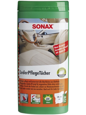 Sonax Салфетки для очистки пластика в тубе Sonax
