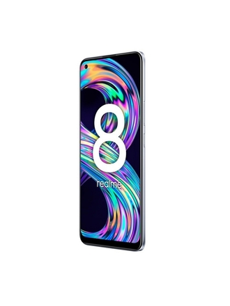 Смартфон realme 8 Cyber Silver 6.4" 2400x1080 6+128Гб 64+8+2+2 Мп/16 Мп 5000 мАч Realme