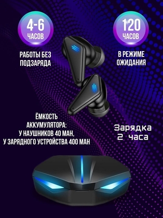 Беспроводные наушники K55 игровые с шумоподавлением Xiаomi