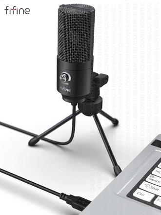 Игровой конденсаторный студийный USB микрофон FIFINE K669 FIFINE