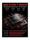AMD Ryzen7 7840HS ноутбук Игровой ноутбук 16', AMD Ryzen 7 7840HS, RAM 16 ГБ, SSD, AMD Radeon, Windows Pro, (AMD Ryzen 7 7840HS 16GB+512GBноутбук), серый, Русская раскладка Игровой